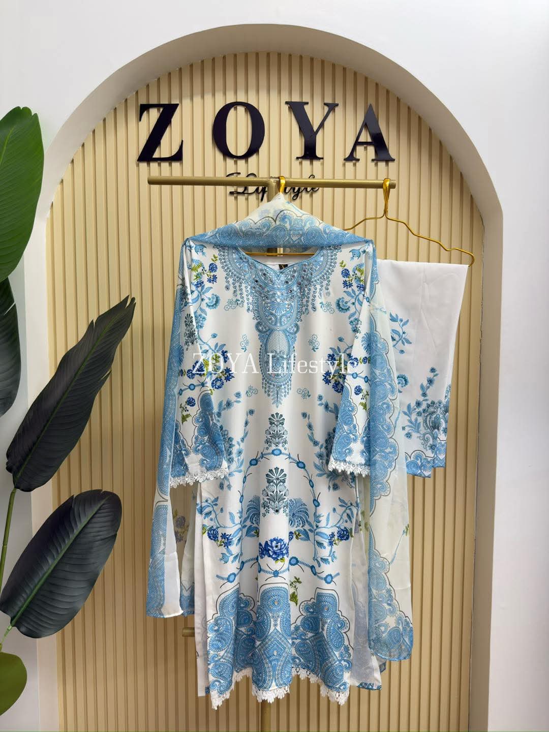 ๐ค๐ Digital Print Three Piece ๐ค๐