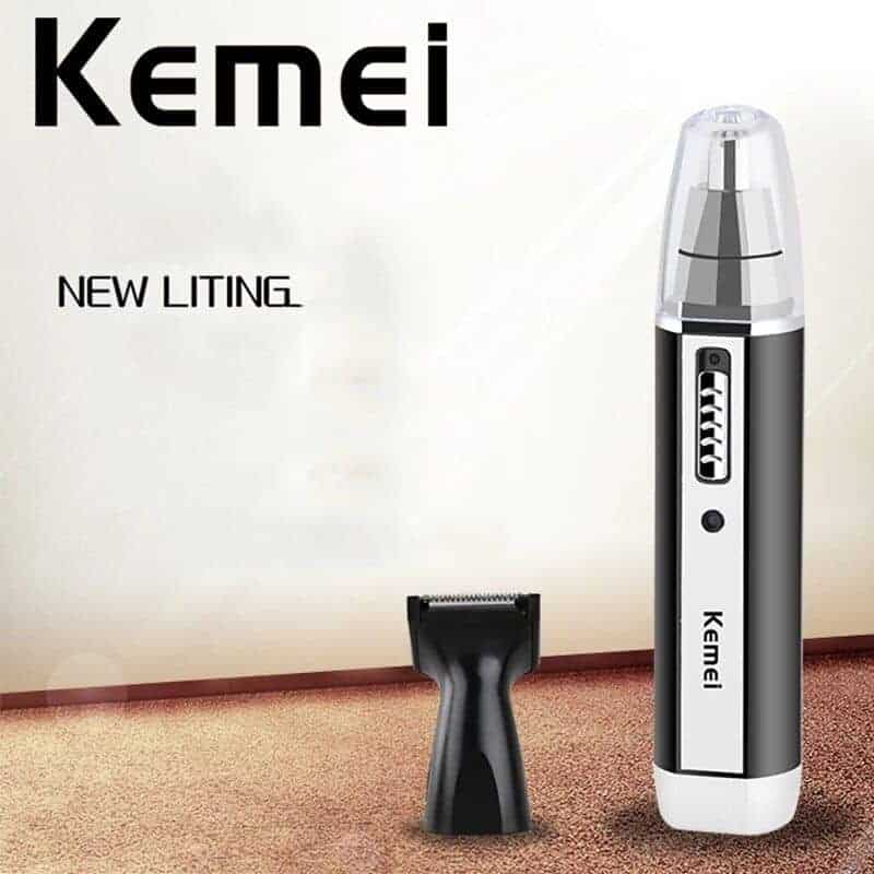 ðĪð Kemei KM-6632 2 In 1 Rechargeable Nose Hair Trimmer ðĪð