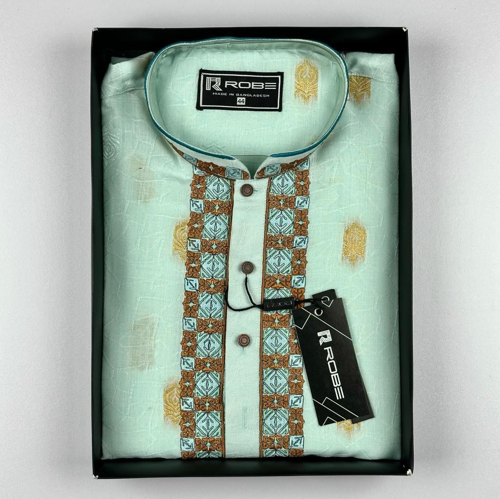 π€π Exclusive Indian IC Embroidered Panjabi π€π