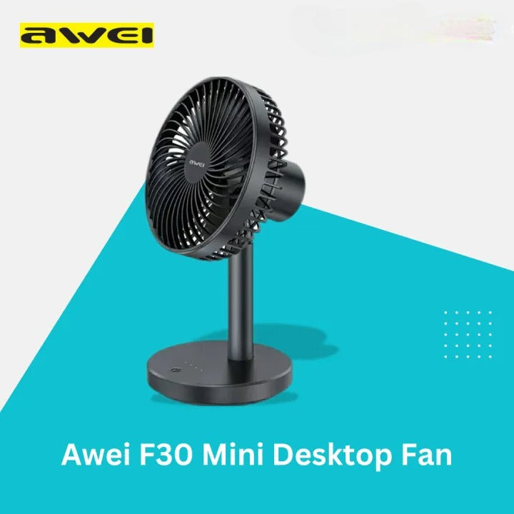 đ¤đ Awei F30 Mini Desktop Fan- Time Square đ¤đ