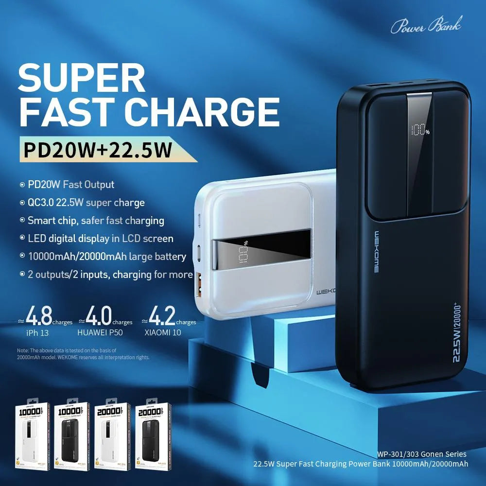 🤍💖 REMAX RPP-626 20000mAh Ruinay Series 2.1A Fast Charging Power Bank 🤍💖