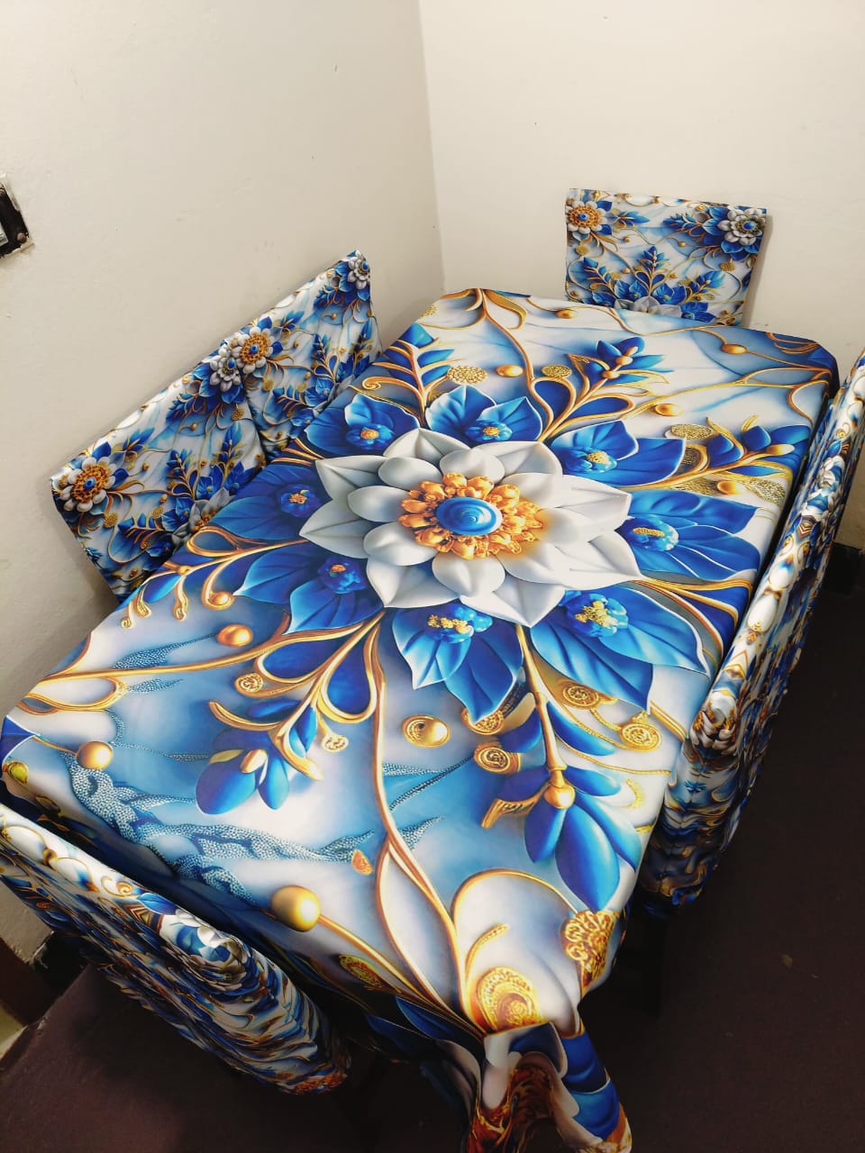 đ¤đ China Premium 3D Print Table Cloth Set đ¤đ