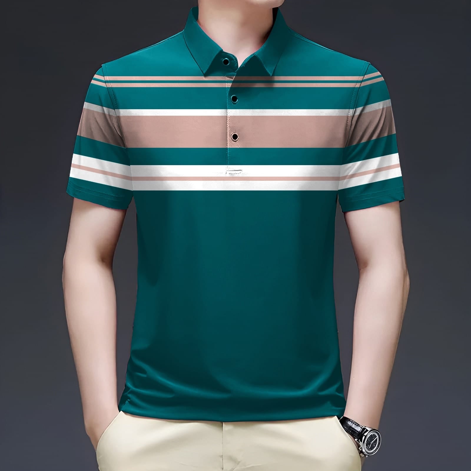 🤍💖 Stylish Half Sleeve Polo Shirt 🤍💖