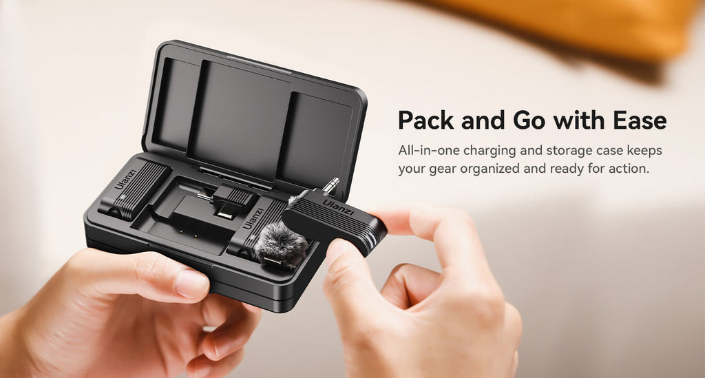 🤍💖 Ulanzi A100 Wireless Lavalier Microphone 🤍💖