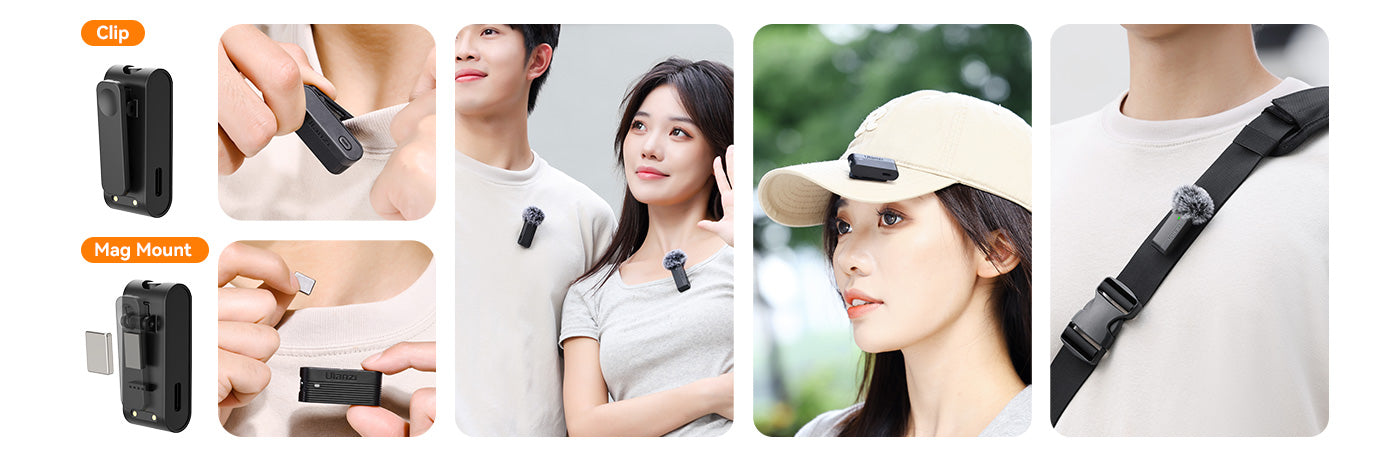 🤍💖 Ulanzi A100 Wireless Lavalier Microphone 🤍💖