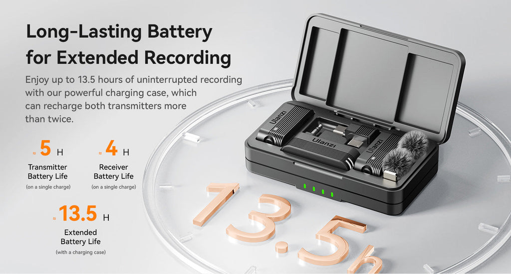 🤍💖 Ulanzi A100 Wireless Lavalier Microphone 🤍💖