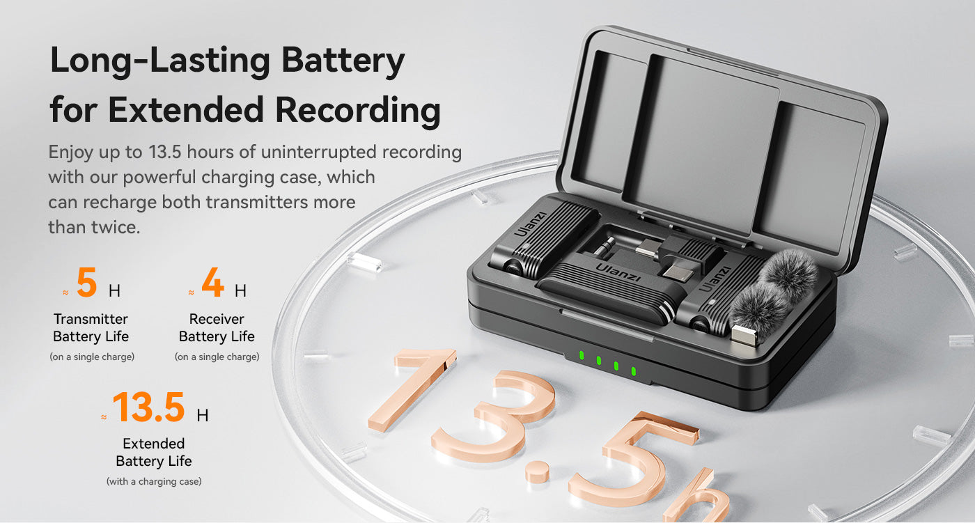 🤍💖 Ulanzi A100 Wireless Lavalier Microphone 🤍💖
