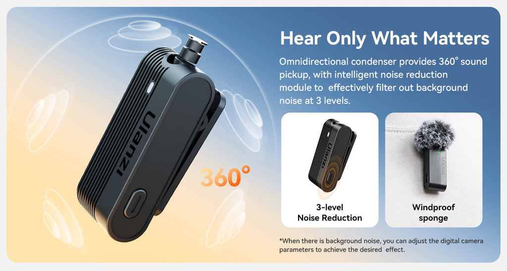 🤍💖 Ulanzi A100 Wireless Lavalier Microphone 🤍💖