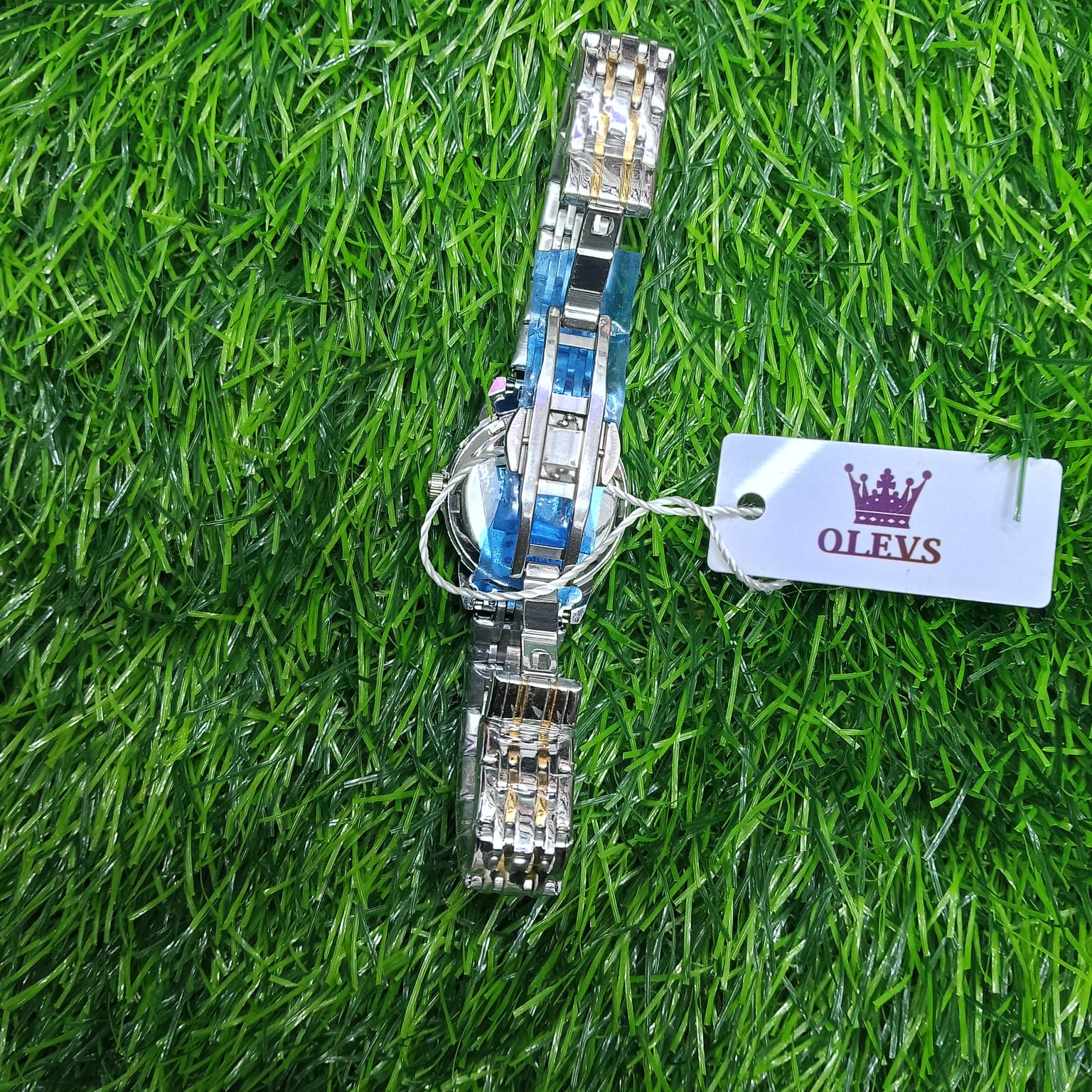 🤍💖 Butter Fly Lock OLEVS Watch for Women Silver 🤍💖