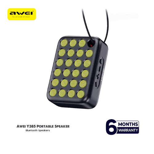 🤍💖 AWEI Y385 Speaker Outdoor Bluetooth Speakers 4W Awei Y385 Portable Wireless Speaker Outdoor Mini Speakers 4W 🤍💖