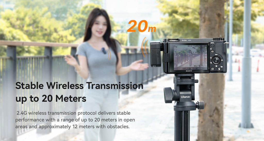 🤍💖 Ulanzi A100 Wireless Lavalier Microphone 🤍💖