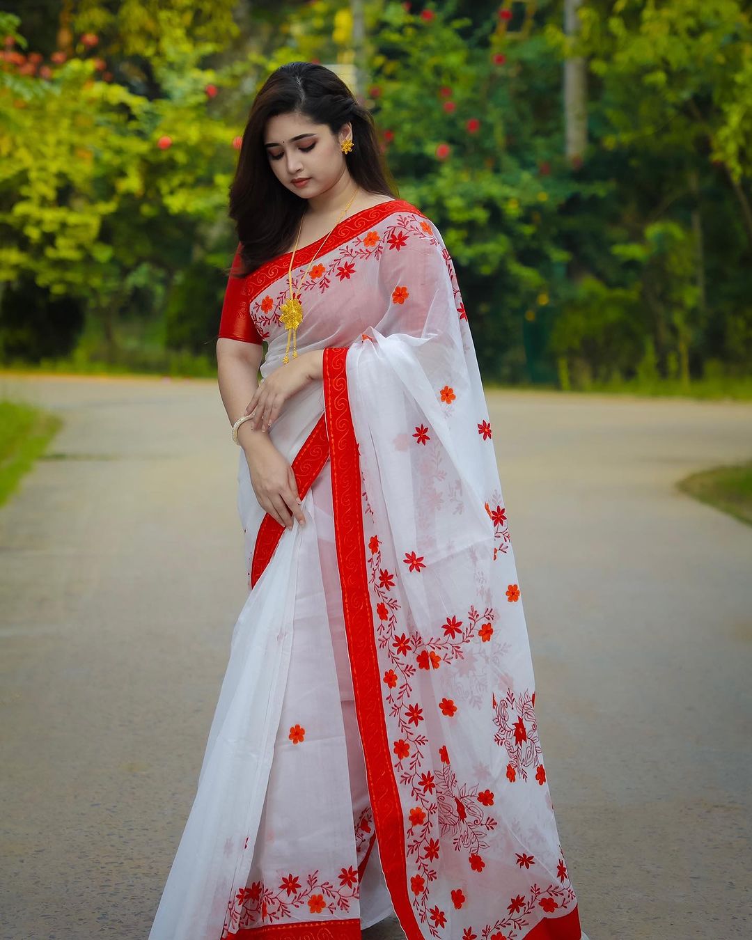 🤍💖 Premium Silk Sharee 🤍💖