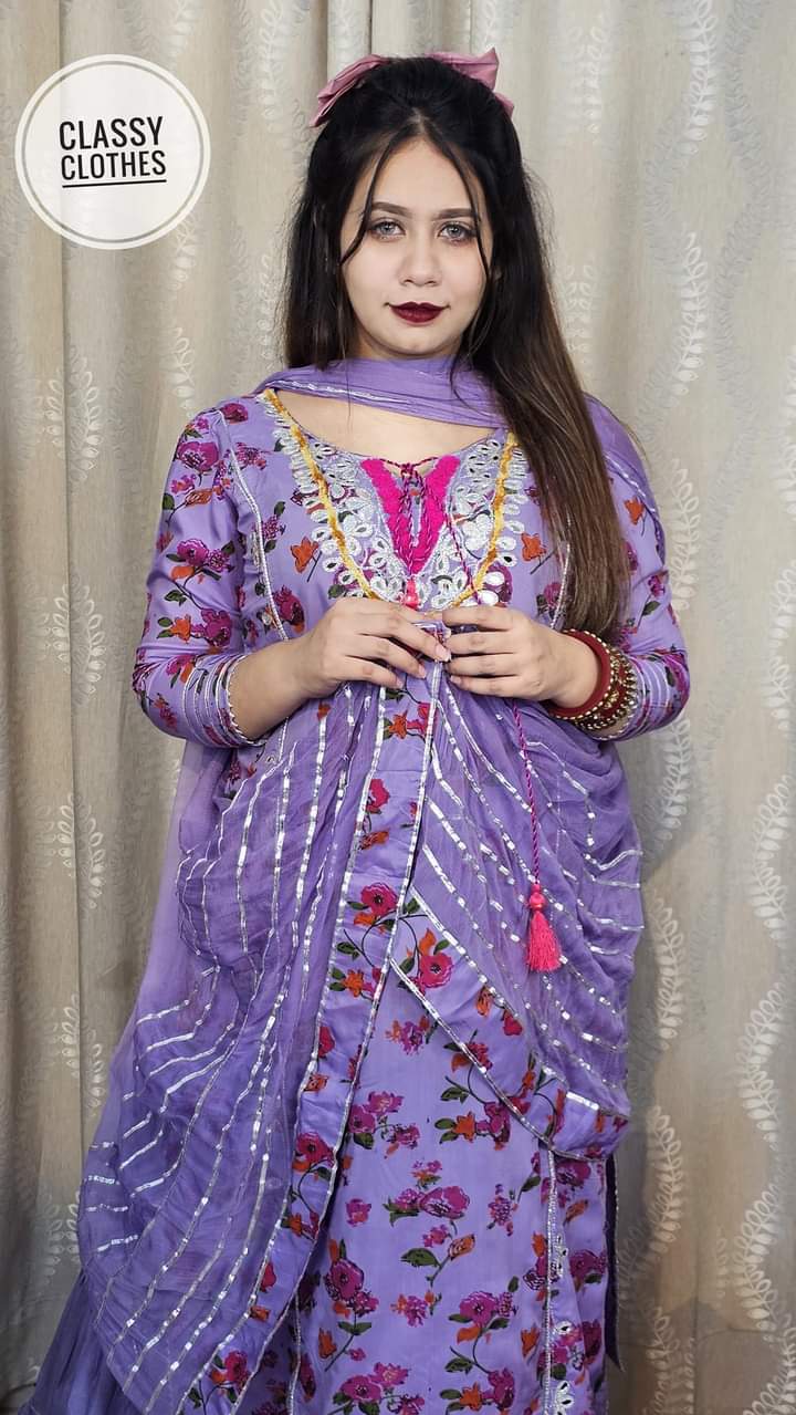 🤍💖 রেডিমেড নাইরা কাট থ্রি পিস 🤍💖