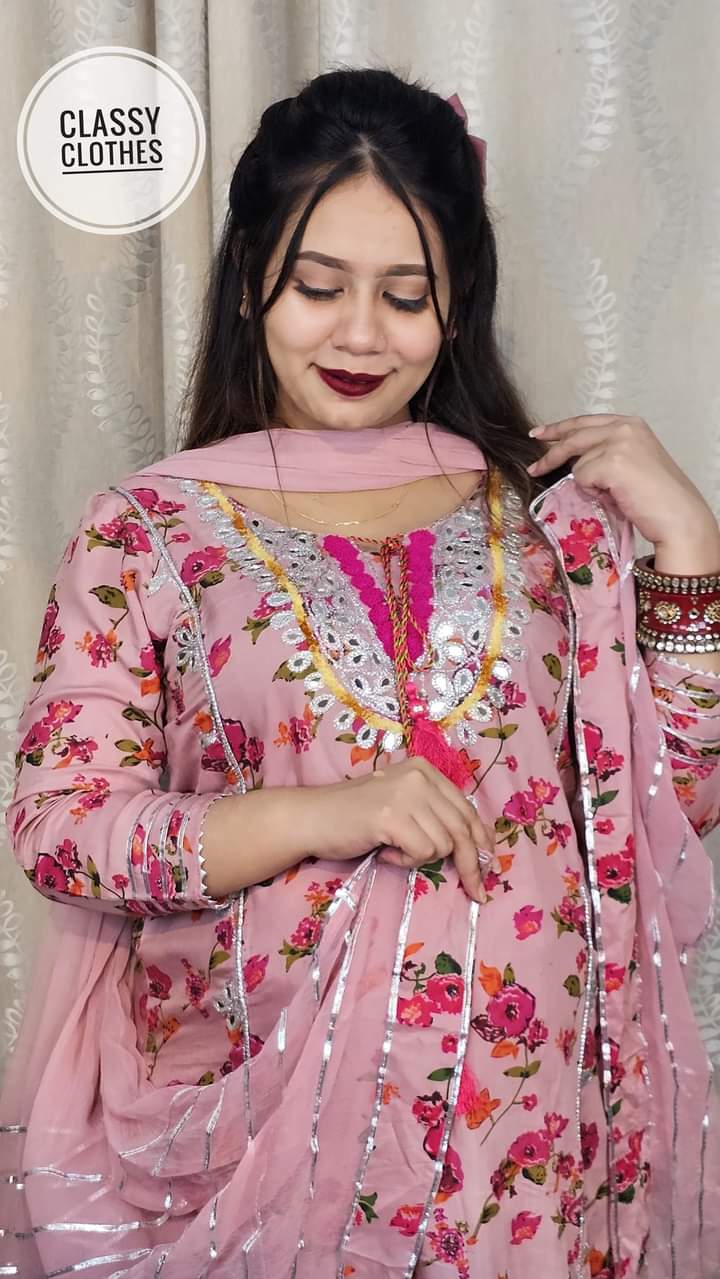 🤍💖 রেডিমেড নাইরা কাট থ্রি পিস 🤍💖