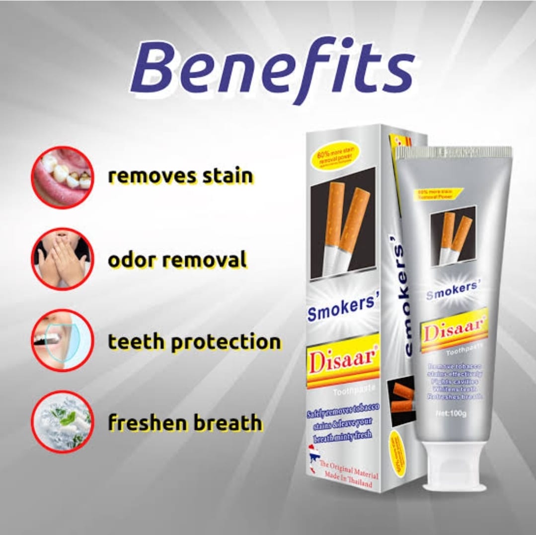 🤍💖 Disaar Smokers Toothpaste (100g) 🤍💖