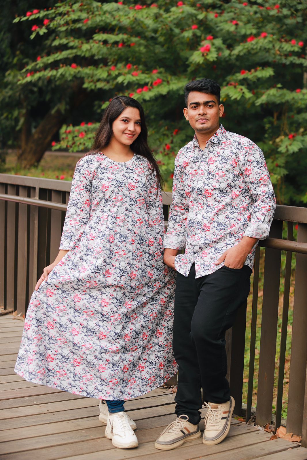 🤍💖 Shirt and Gown Couple Dress 🤍💖