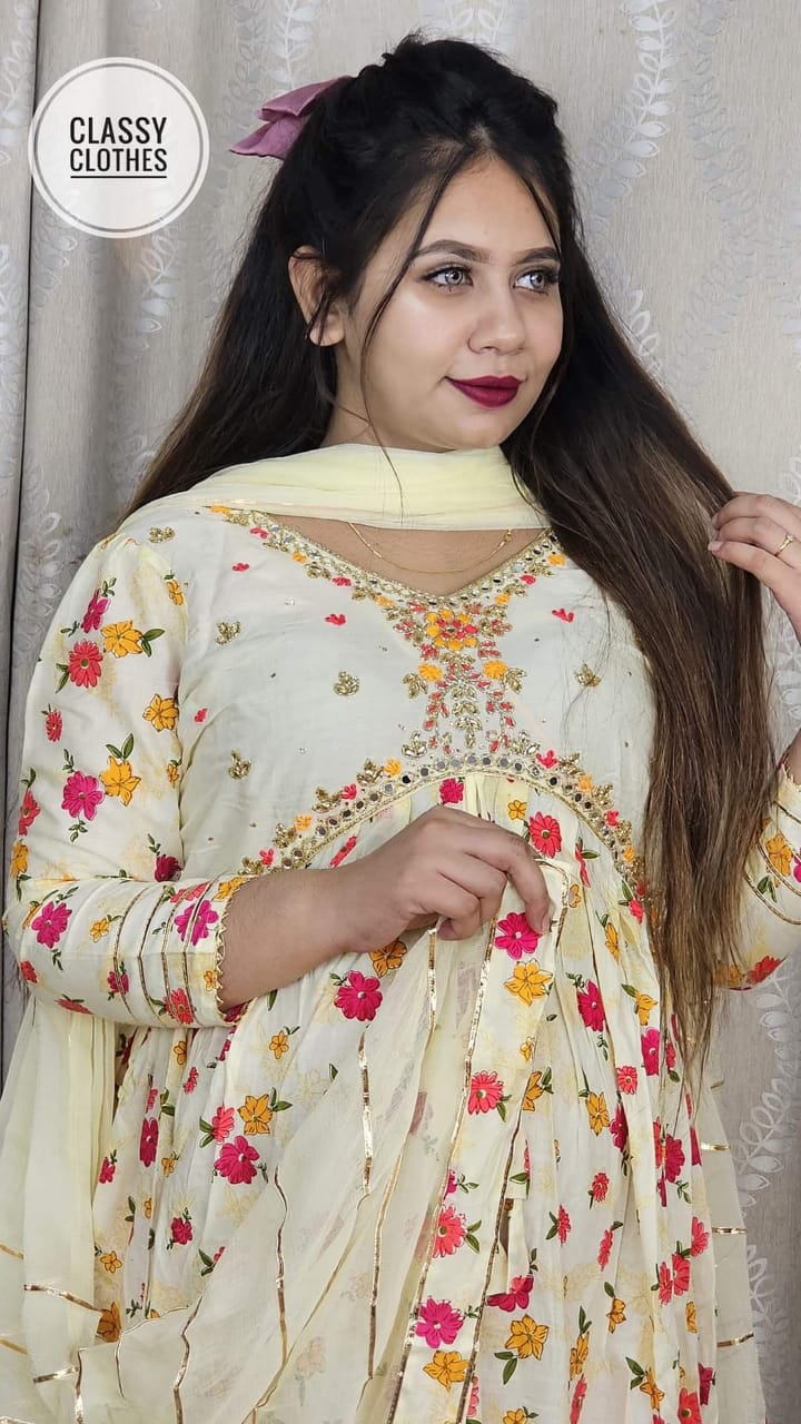 🤍💖 Aliya Cut Three Piece 🤍💖