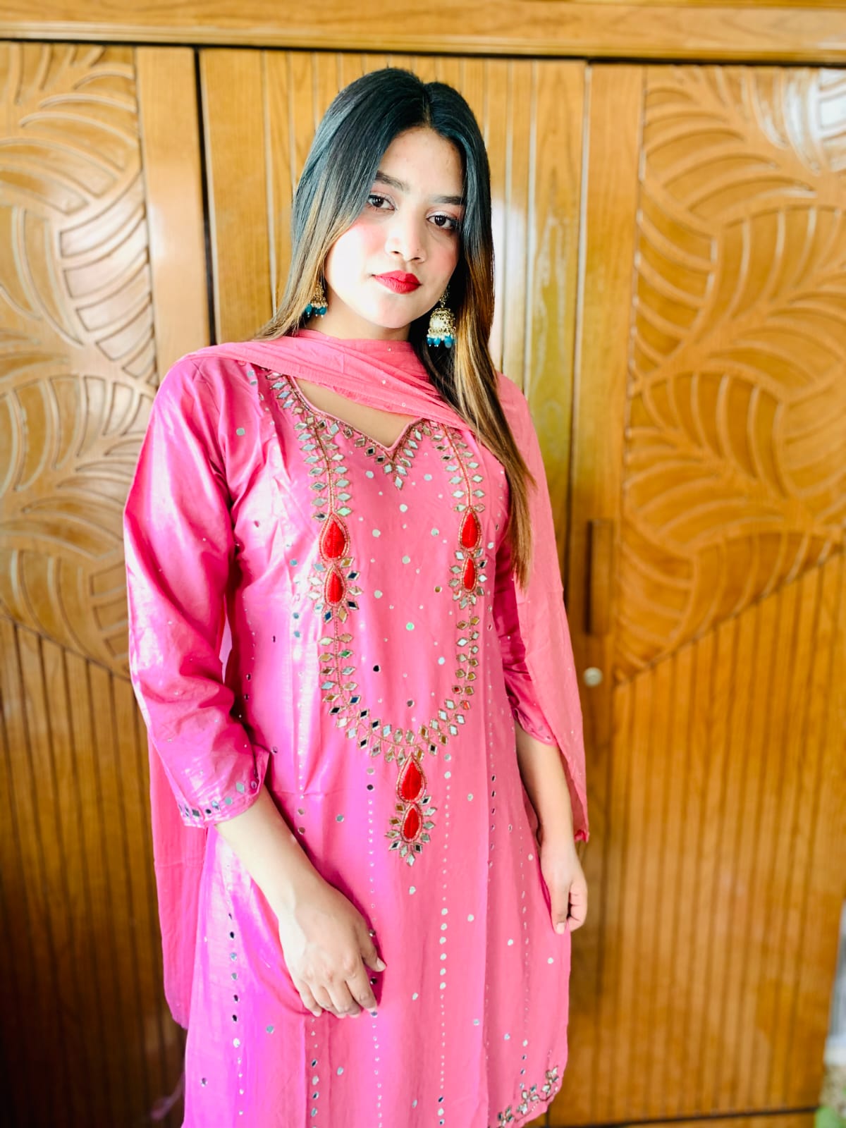 🤍💖 কারচুপি থ্রি পিস 🤍💖