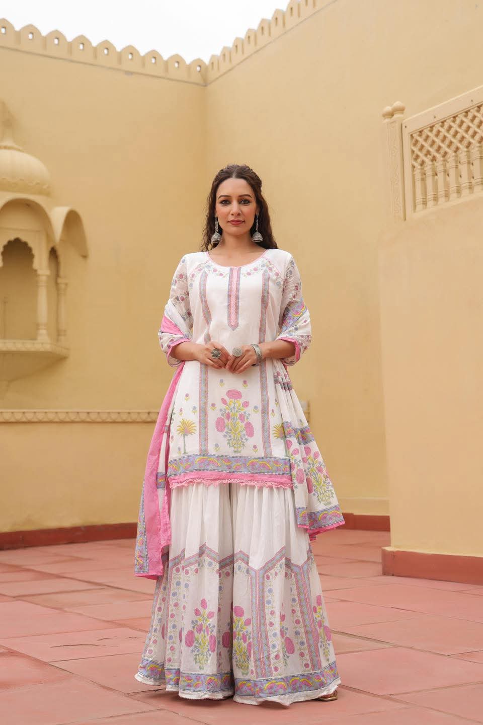 🤍💖 Sharara Three Piece 🤍💖