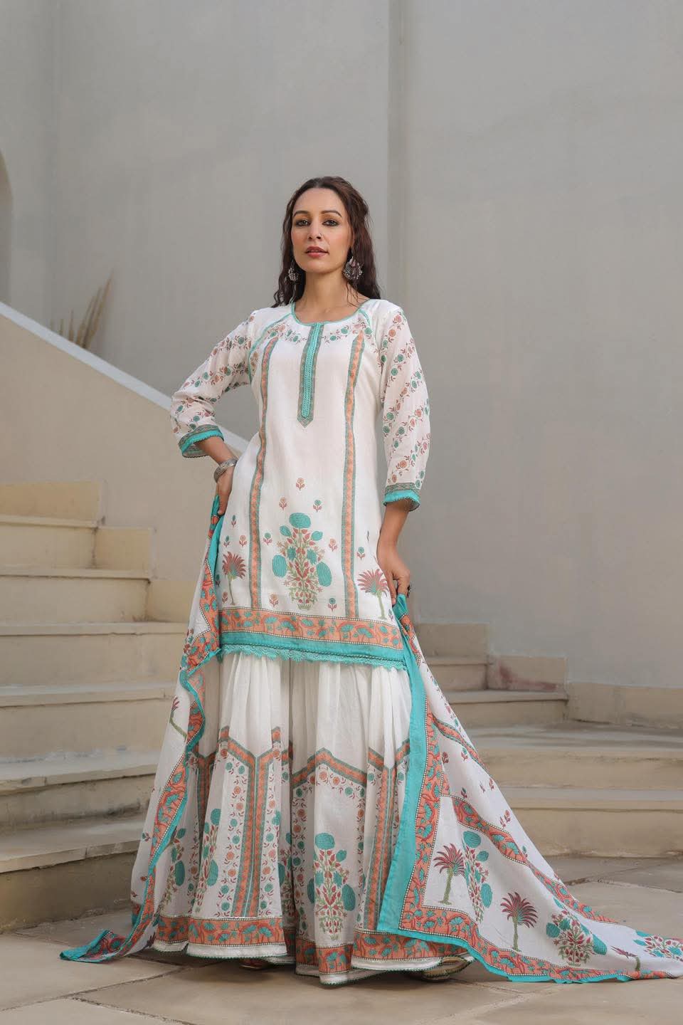 🤍💖 Sharara Three Piece 🤍💖