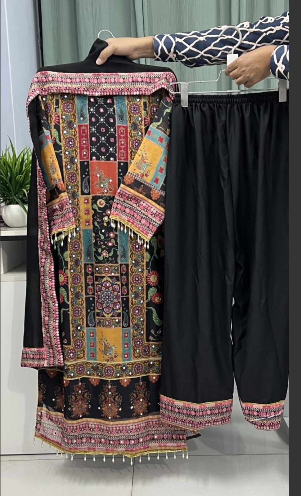 🤍💖 Georgette Readymade Three Piece 🤍💖