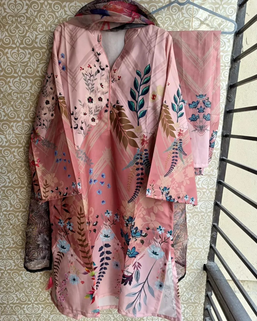 🤍💖 Digital Print Three Piece 🤍💖