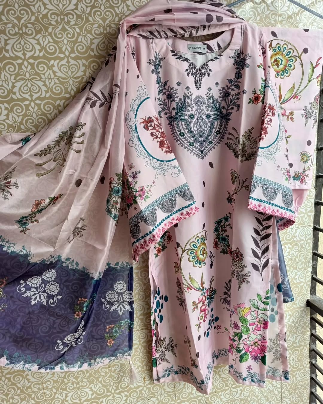 🤍💖 Digital Print Three Piece 🤍💖