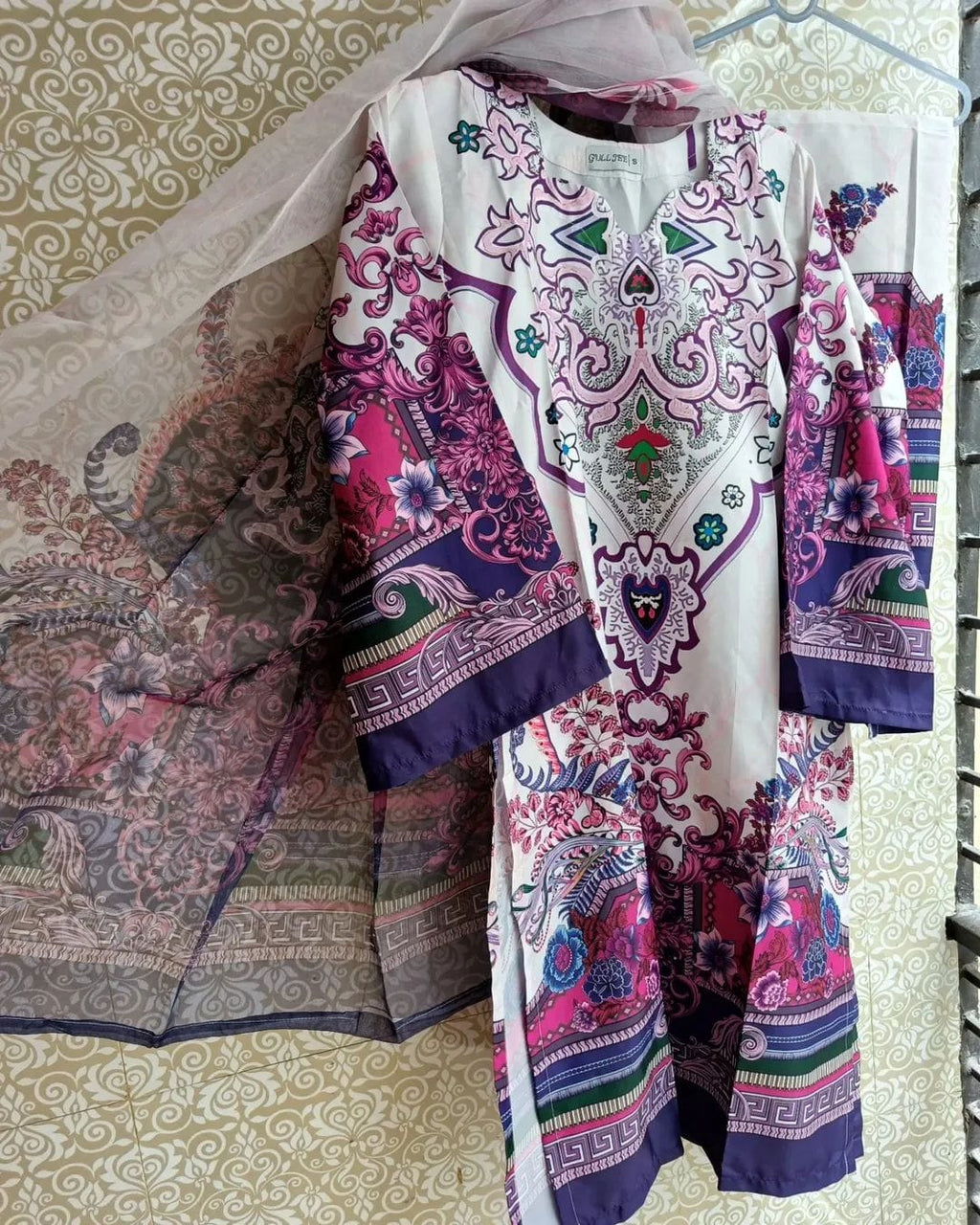 🤍💖 Digital Print Three Piece 🤍💖