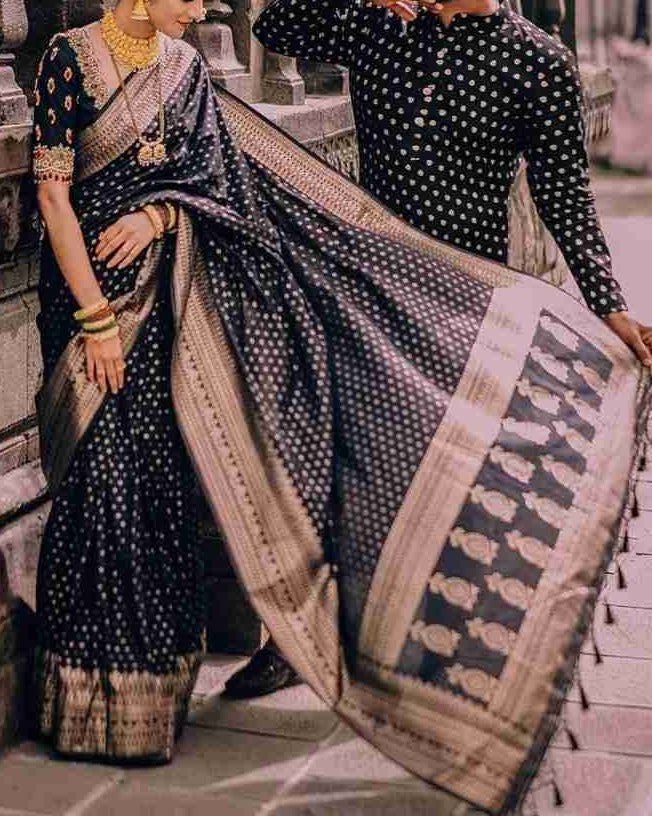 🤍💖 Sharee Panjabi Couple Set 🤍💖
