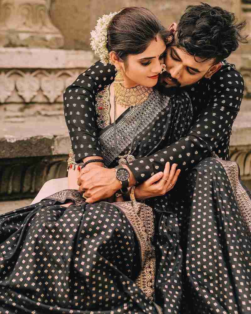 🤍💖 Sharee Panjabi Couple Set 🤍💖