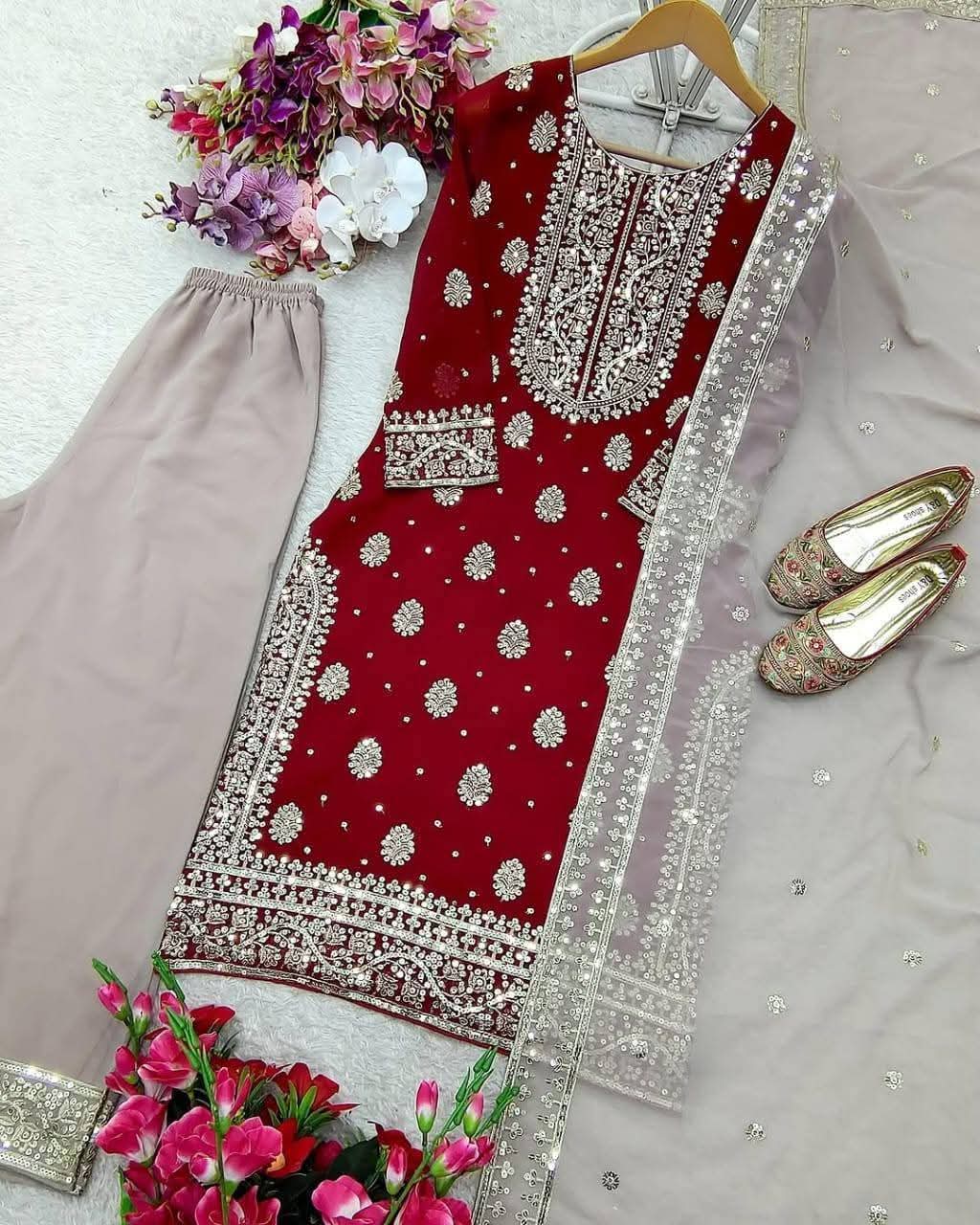 🤍💖 Pakistani Aspire Three Piece 🤍💖