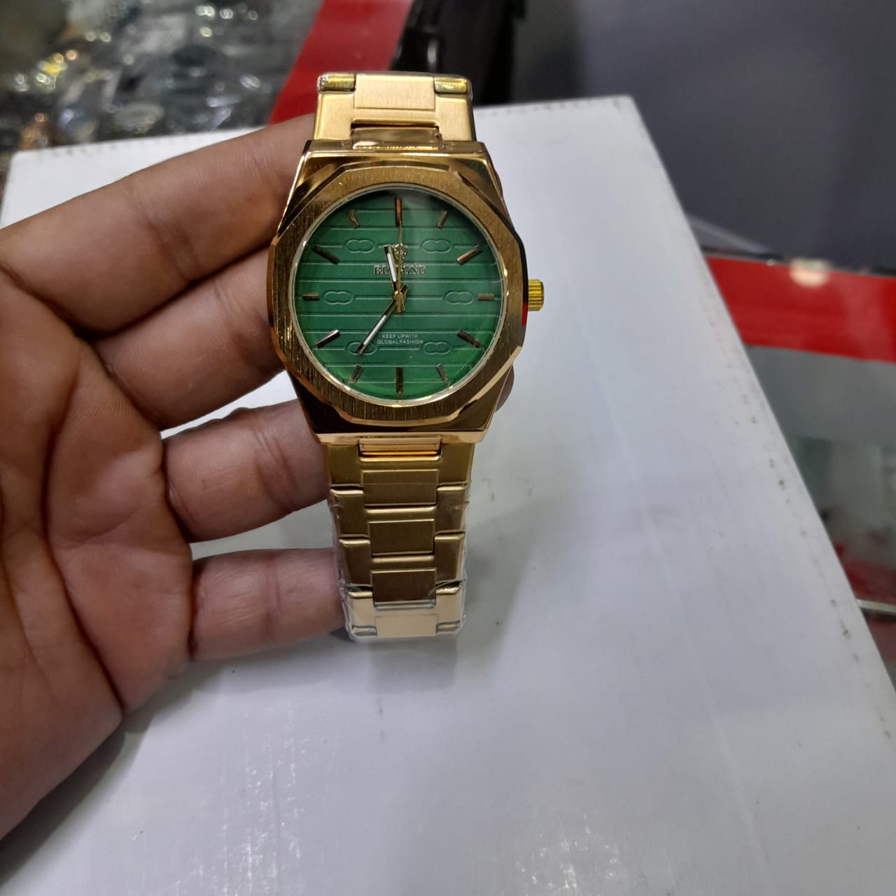 🤍💖 BINBOND 818 Stainless Steel Quartz Fashionable Premium Watch 🤍💖