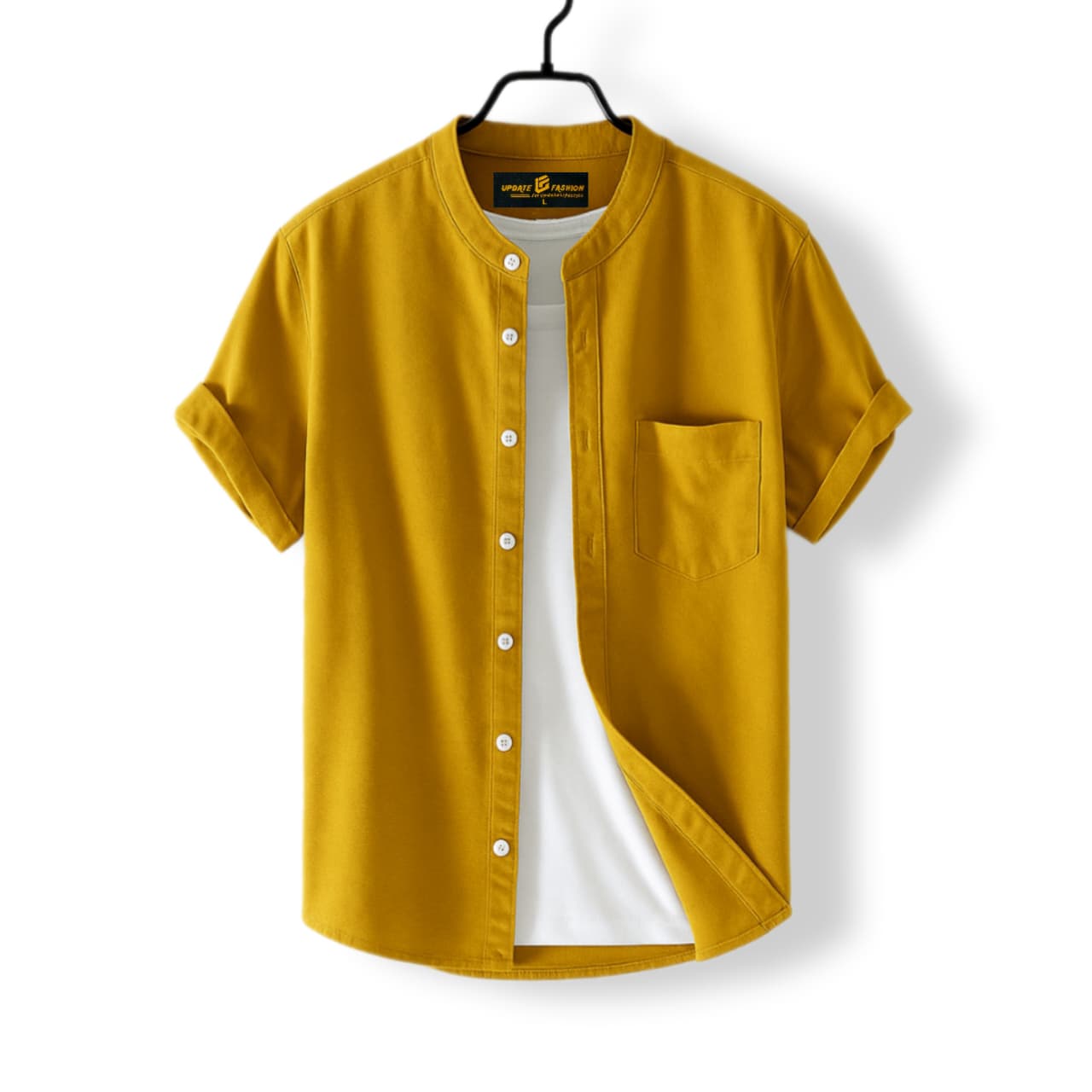 🤍💖 Fashionable half-sleeve shirt for men 🤍💖