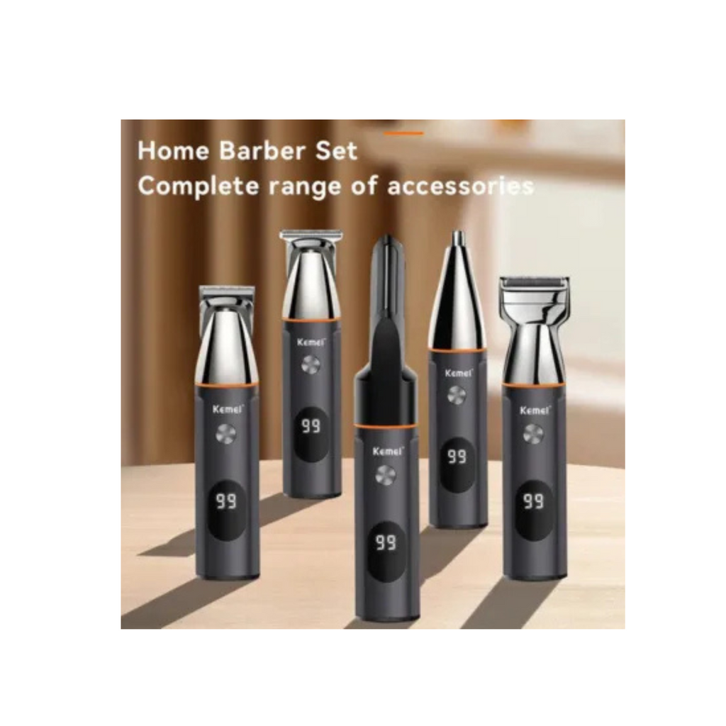 🤍💖 Kemei KM-5857 5 in 1 Professional Hair Trimmer 🤍💖