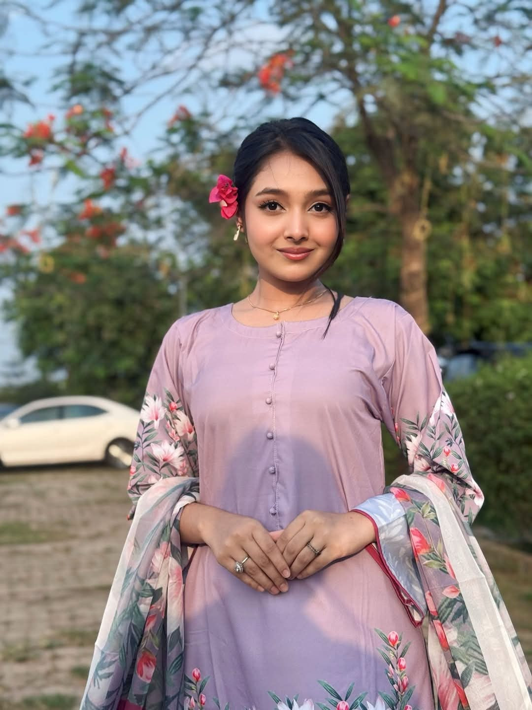 🤍💖 🌸 ডিজিটাল প্রিন্টেড এলিগ্যান্স 🌸 🤍💖