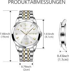 🤍💖 Butter Fly Lock OLEVS Watch for Women Silver 🤍💖