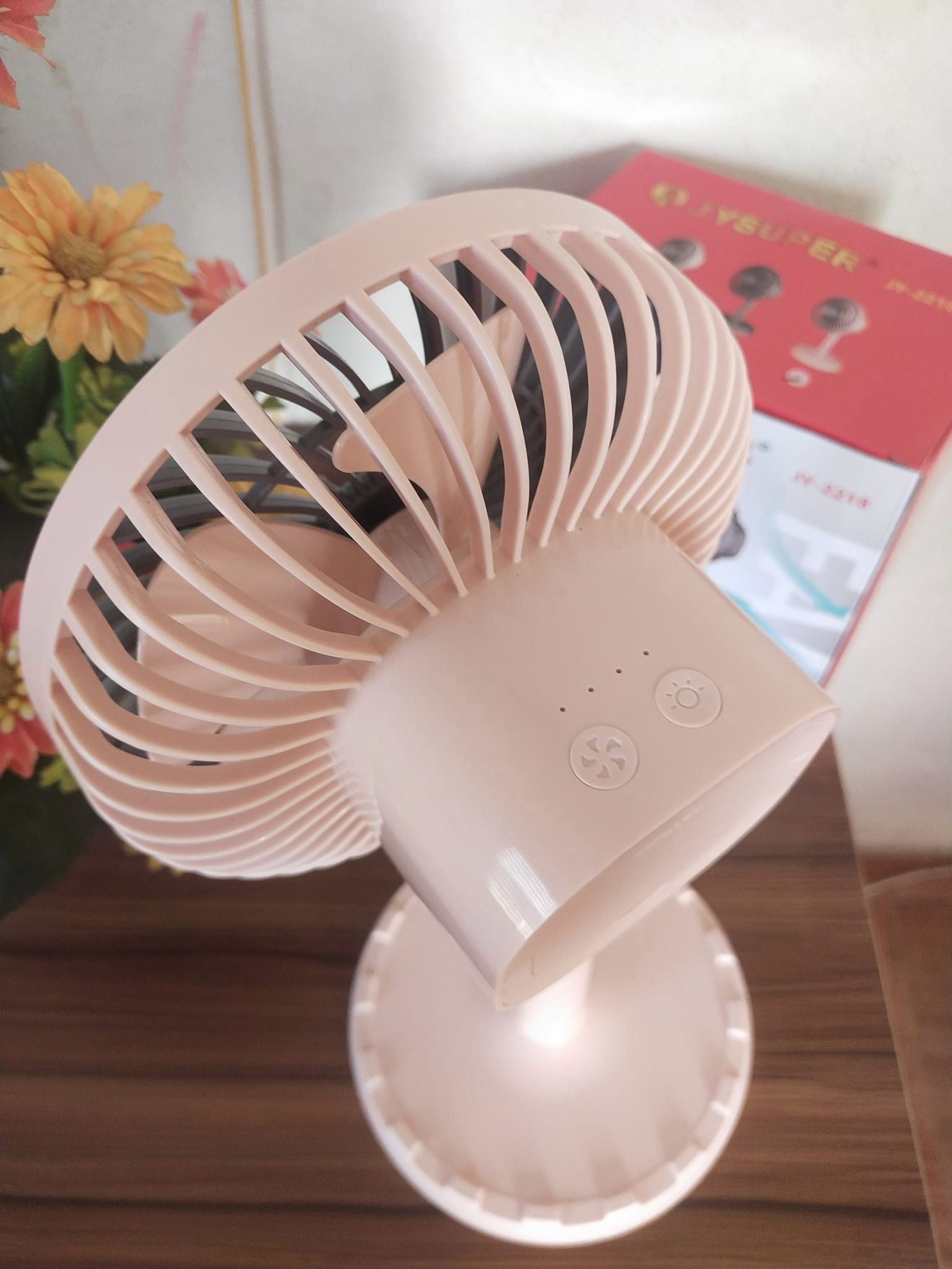 🤍💖 JY Super JY-2218 Rechargeable Fan 🤍💖