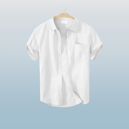 🤍💖 Pure Cotton Half Sleeve Print Shirt for Men's 🤍💖
