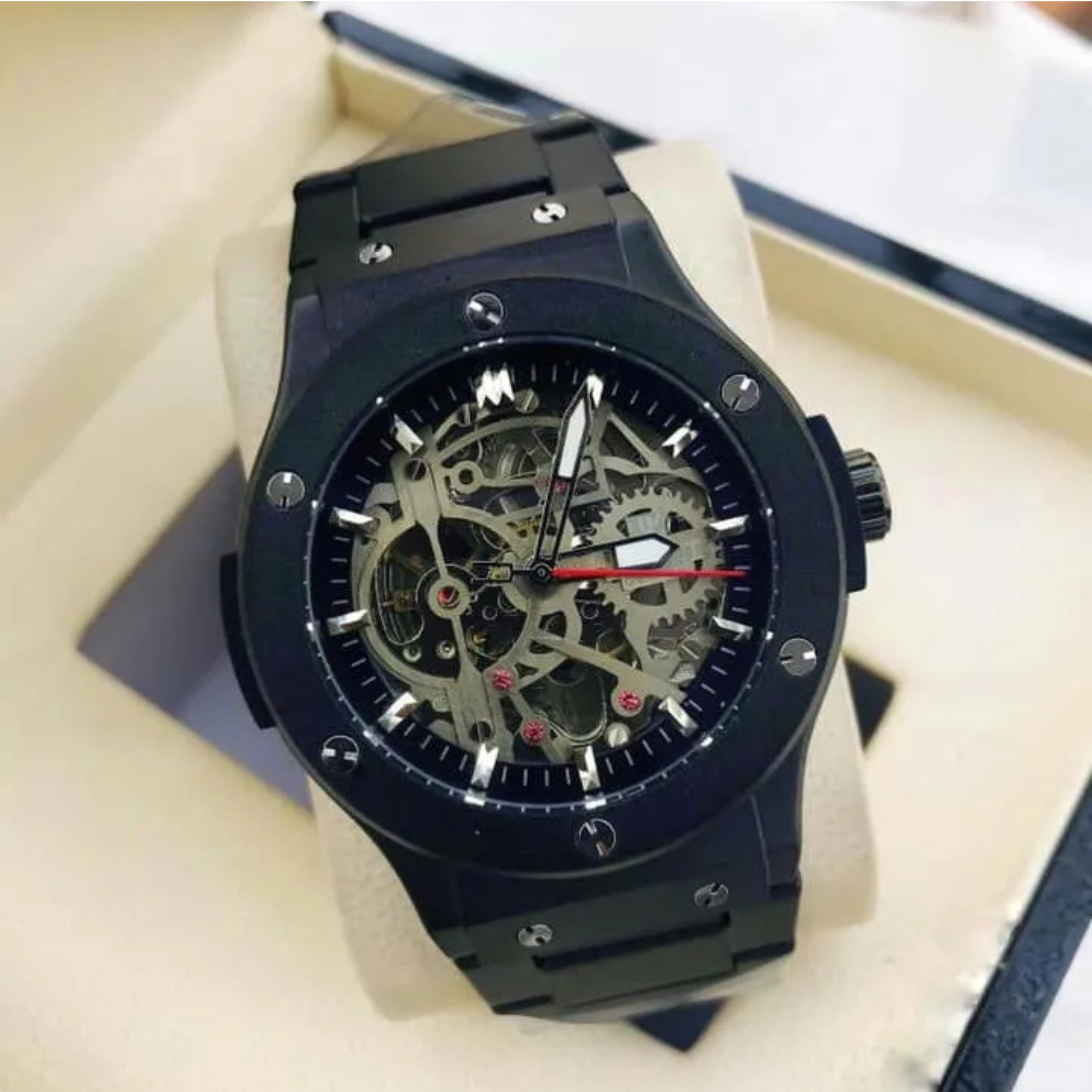 🤍💖 Premium Stainless Steel Strap Wrist Watch For Men. 🤍💖