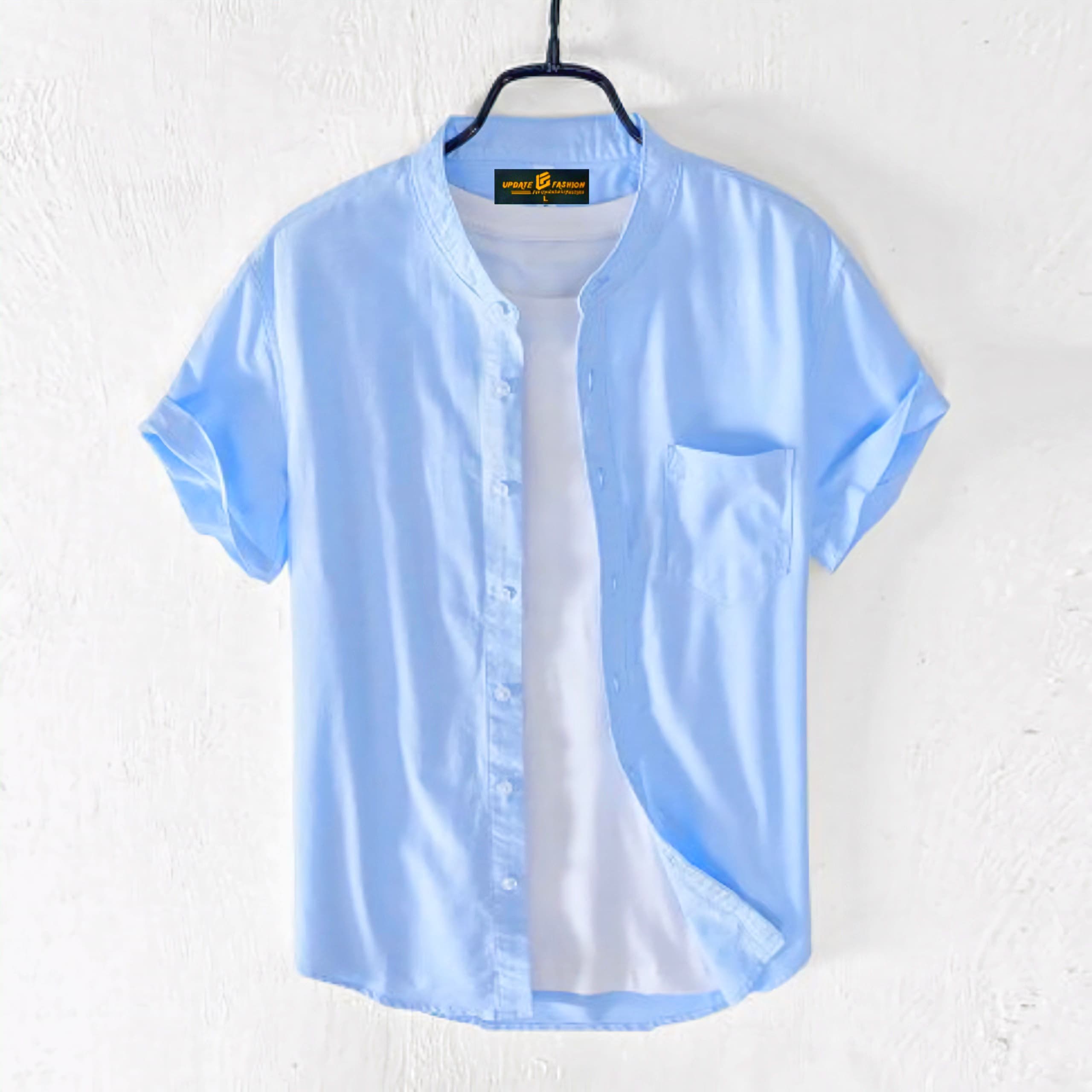 🤍💖 Fashionable half-sleeve shirt for men 🤍💖