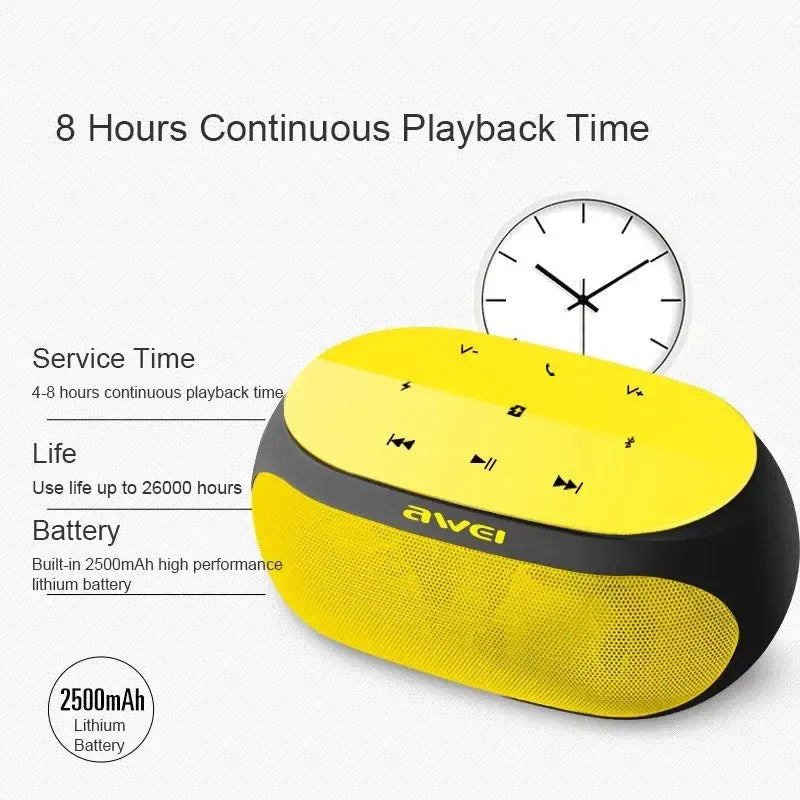 🤍💖 Awei Y200 Portable Wireless Speaker (Six Month Warranty) 🤍💖