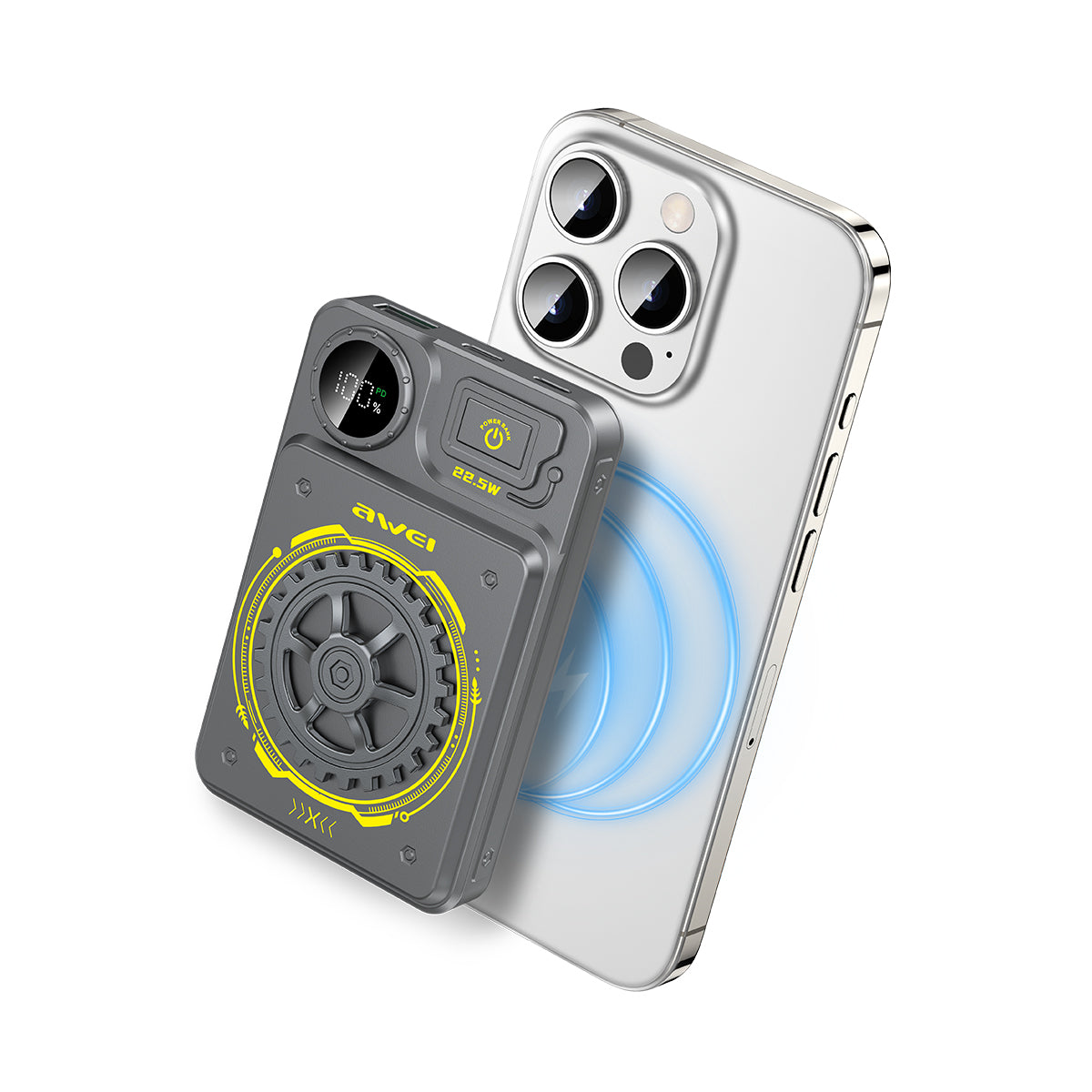 🤍💖 AWEI P52K Magnetic Wireless Charging Power Bank 🤍💖