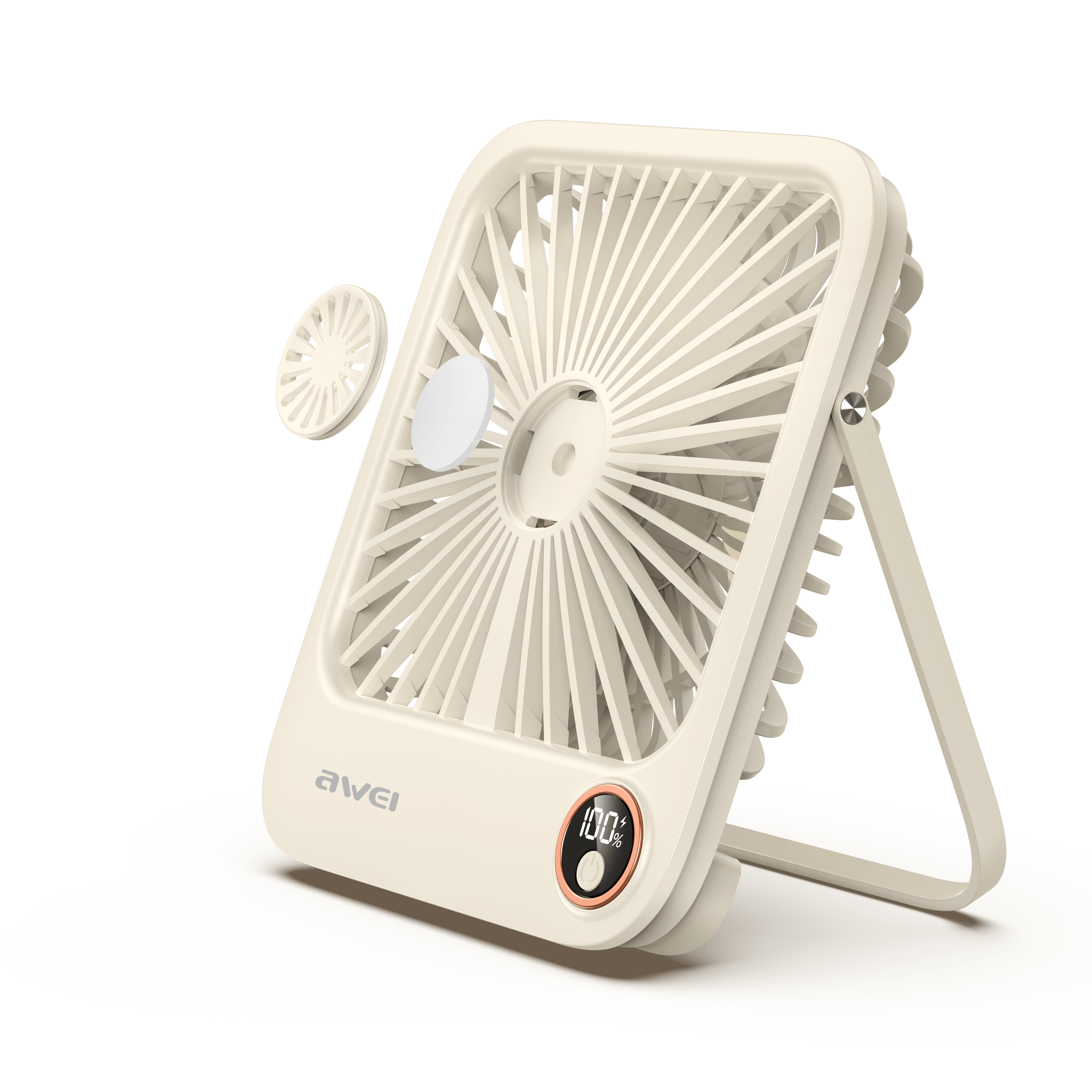 🤍💖 Awei F33 Thin Desktop Fan Space Saving Energy Saving Vertical Ultra-Quiet 🤍💖