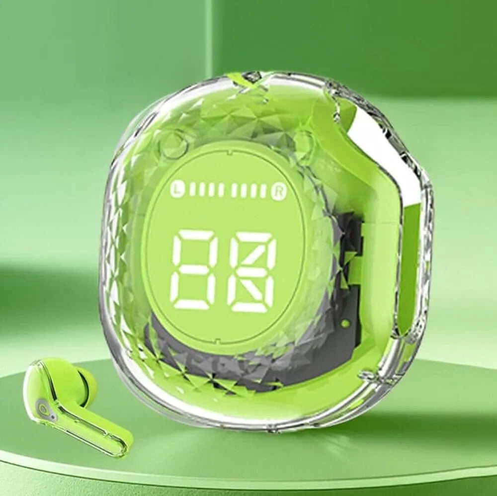 Ultrapods Pro True Wireless Earbuds with Display Transparent Design