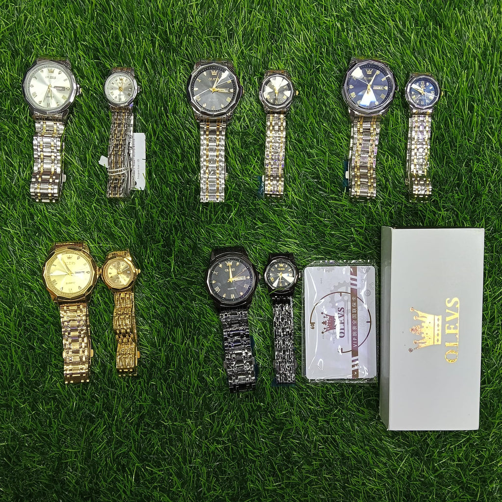 🤍💖 Butter Fly Lock OLEVS Watch for Women Silver 🤍💖