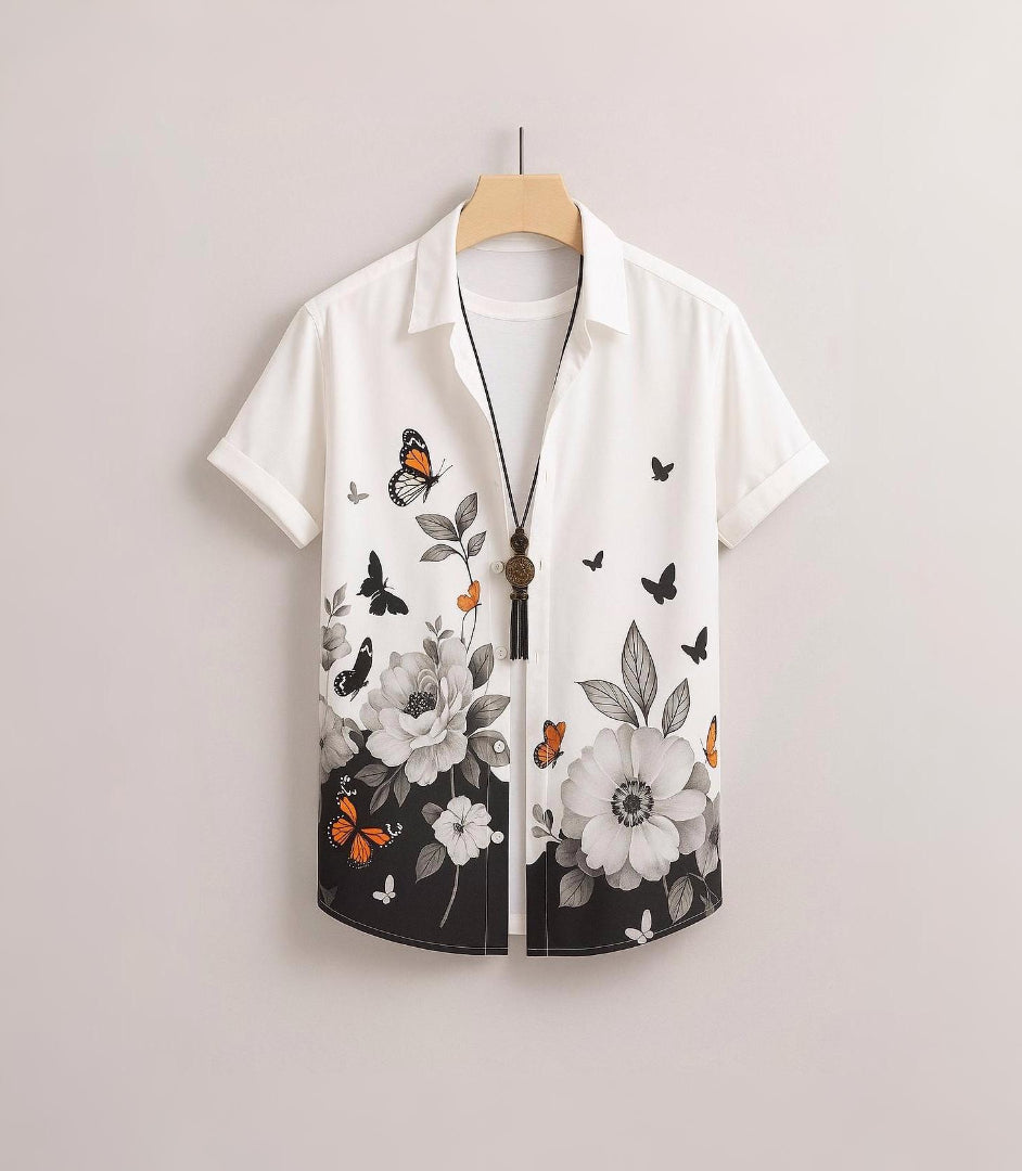 🤍💖 Half Sleeve Cotton Shirt For Men 🤍💖