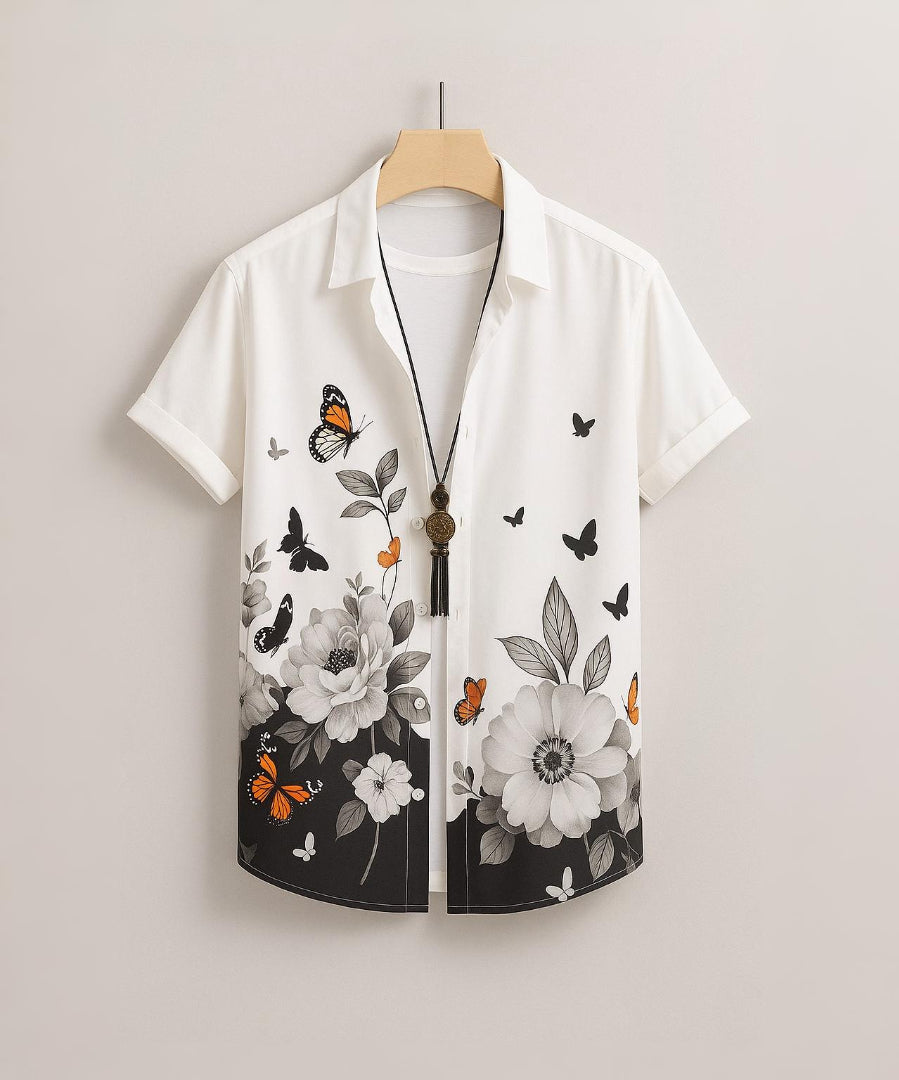 🤍💖 Half Sleeve Cotton Shirt For Men 🤍💖