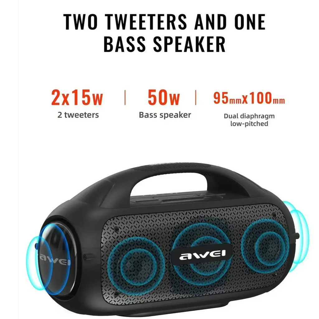 🤍💖Awei Y886 Portable Outdoor Bluetooth Wireless Speaker 🤍💖
