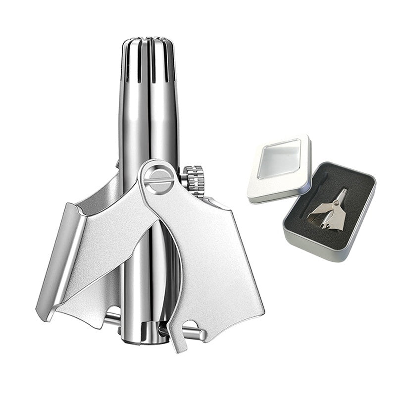 🤍💖 Support COD Manual Nose & Ear Hair Trimmer Stainless Steel 🤍💖