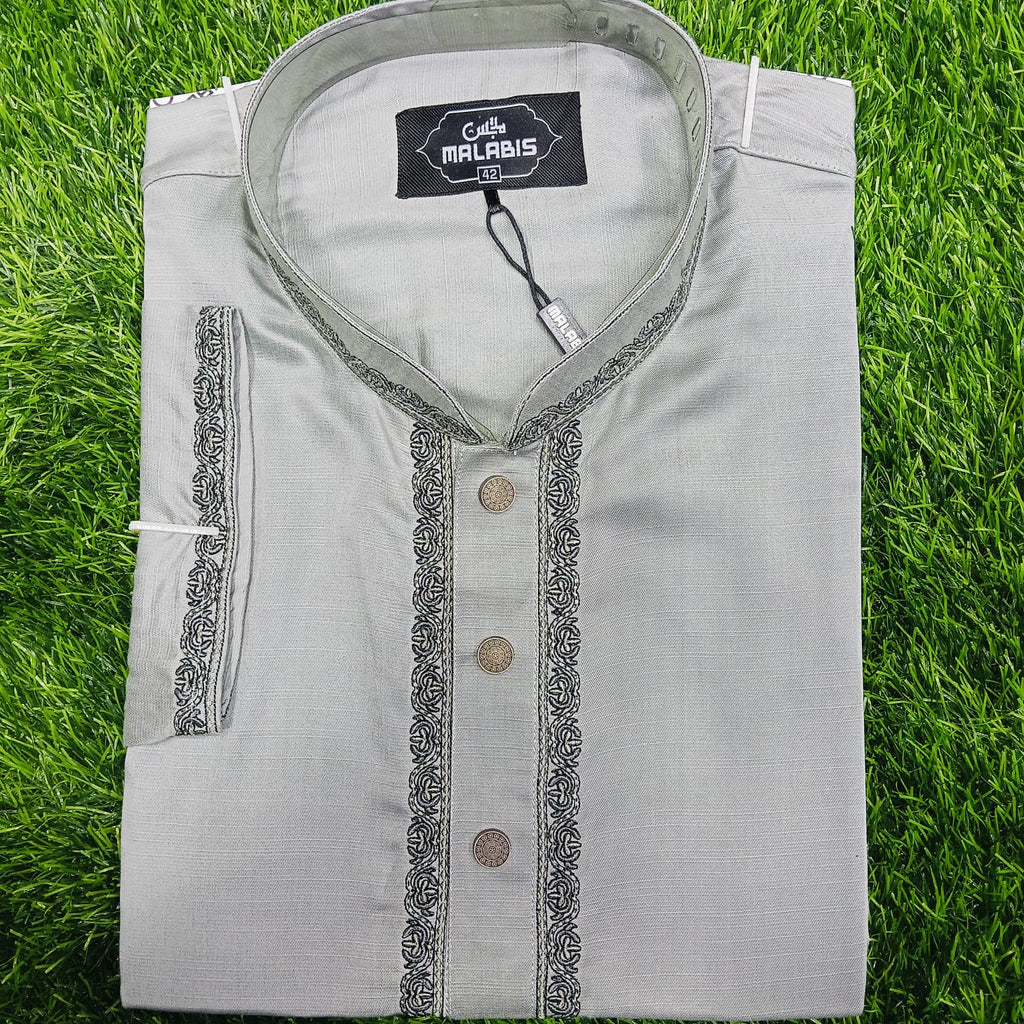 🤍💖 Exclusive Embroidery Cotton Panjabi With premium box 🤍💖